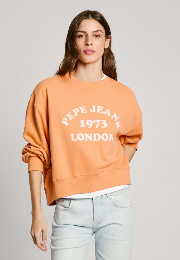 VENUS - Sweatshirt - washed orange