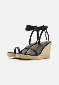 ALOHAS WILLA  - Platåsandaler - black