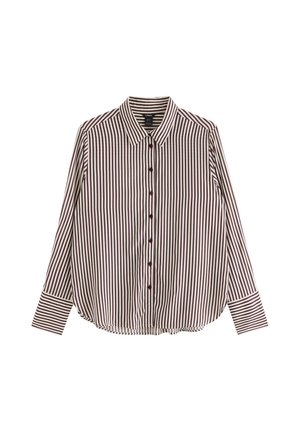 Lindex, LINDEX   - Skjortebluser - dark brown