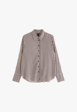 Lindex, LINDEX - Skjortebluser - dark brown