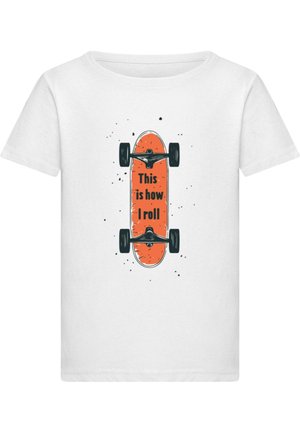T-Shirt print - white