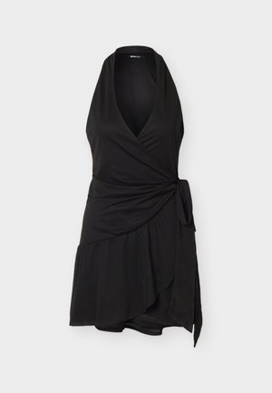 Gina Tricot, WRAP DRESS - Φόρεμα ημέρας - black