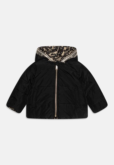Michael Kors Kids REVERSIBLE PUFFER - Jachetă de iarnă - beige/black