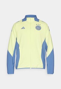 adidas Performance AJAX AMSTERDAM PRESENTATION JACKET - Træningsjakke - pulse yellow