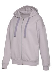LASCANA Sudadera con cremallera - flieder