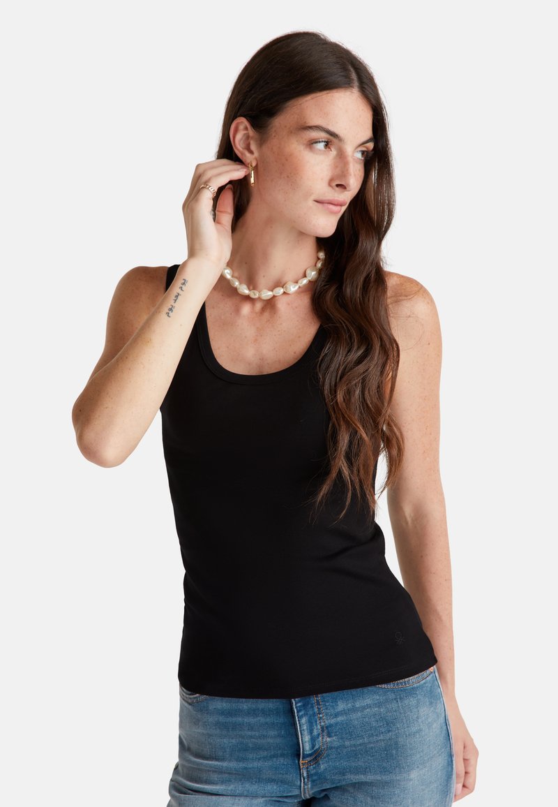 United Colors of Benetton TANK - Top - black