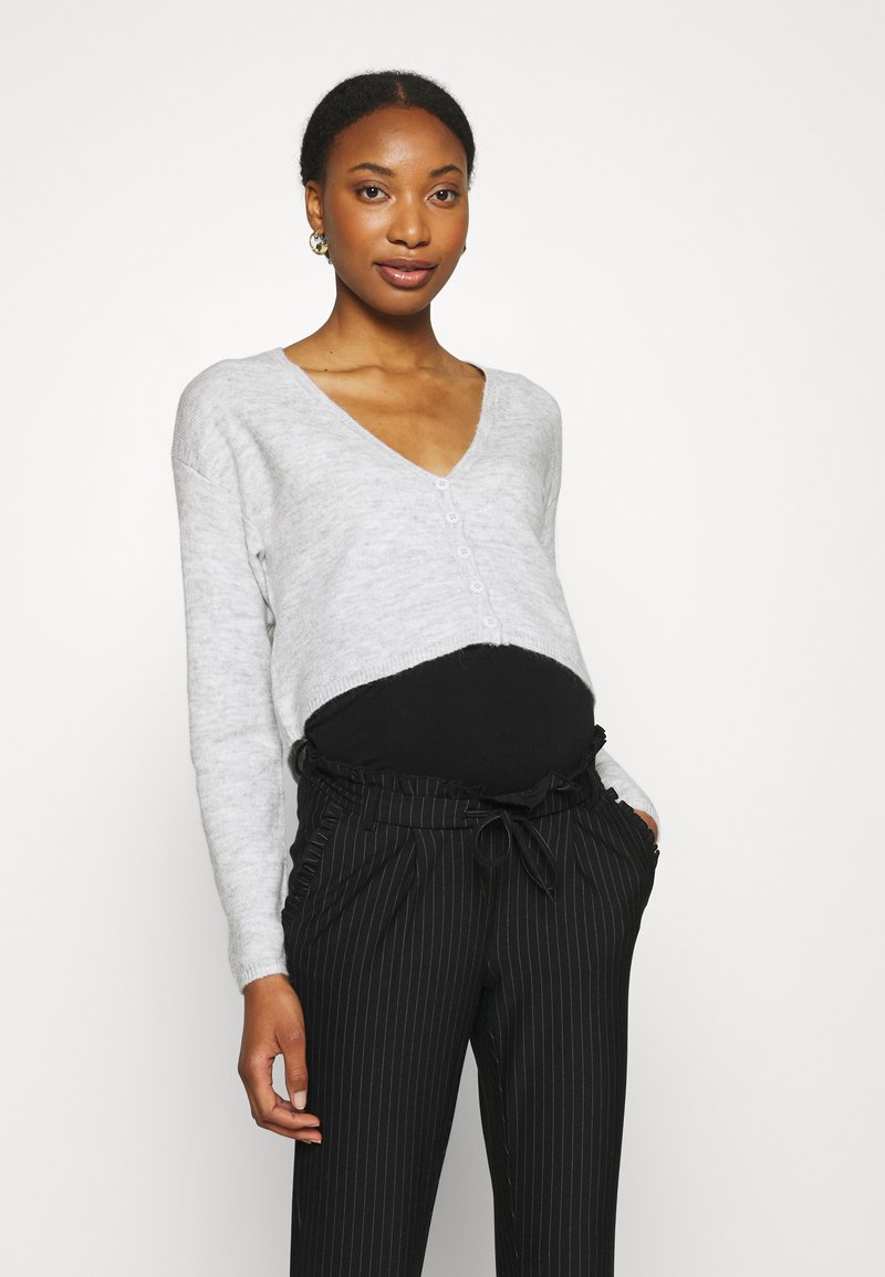 Cotton On Maternity MATERNITY FRIENDLY CROP MATCH BACK CARDI