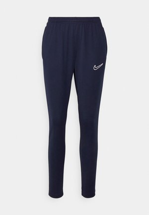 ACADEMY PANT - Tepláky - obsidian/white