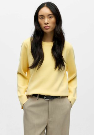 OBJREYNARD O-NECK NOOS - Džemper - sunlight