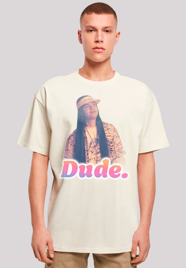 STRANGER THINGS ARGYLE DUDE NETFLIX TV SERIES - T-Shirt print - sand