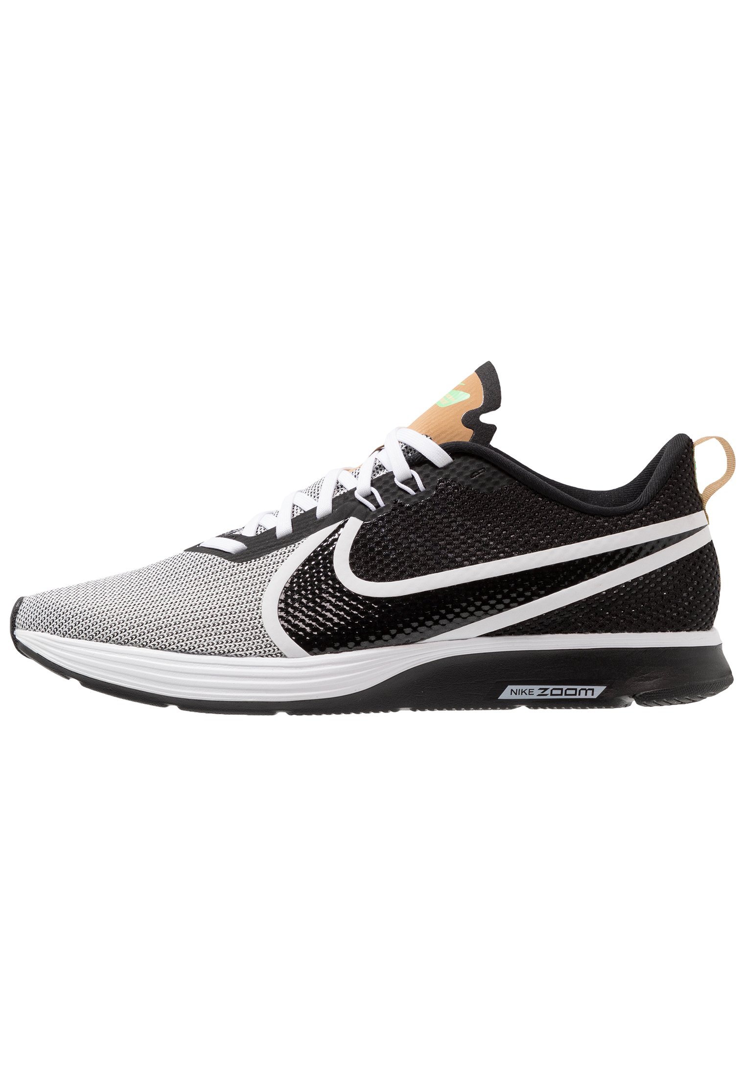 Nike Performance ZOOM STRIKE 2 - Scarpe running da competizione -  white/black/light brown - Zalando.it