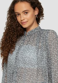 QS Bluse - anthrazit