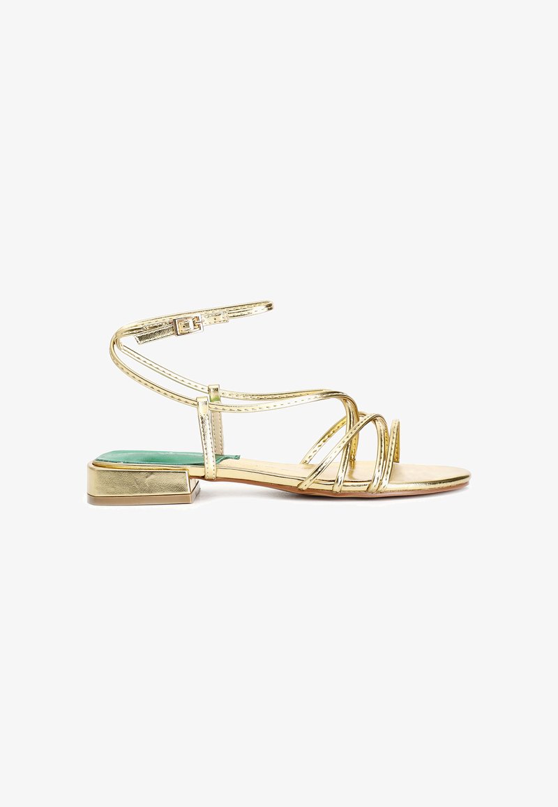 CAFèNOIR Sandaalit nilkkaremmillä - gold