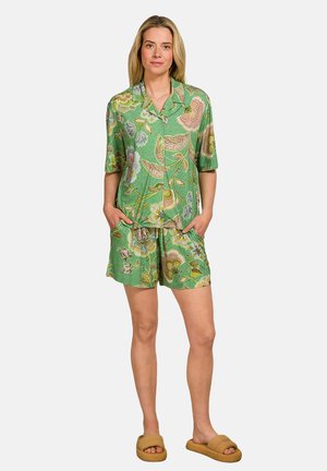 FLORA SHORT SLEEVE - Overhemdblouse - green