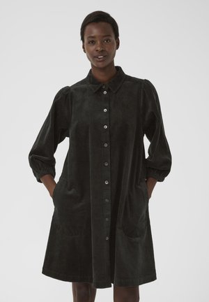 Shirt dress - black
