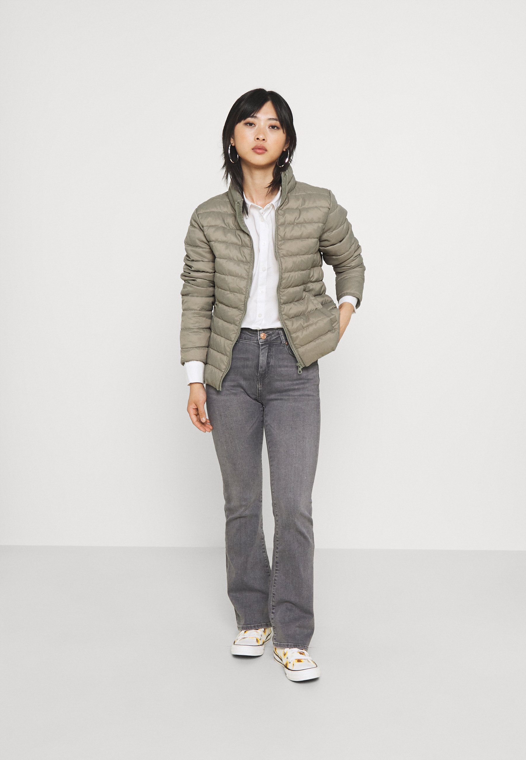 quilted petite jacket