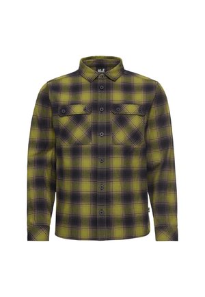 Jack Wolfskin, BAJA FLANNEL SHIRT M - Hemd - check dark navy   sheer plum