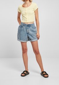 Urban Classics Strickjacke - yellow