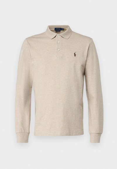 Polo Ralph Lauren LONG SLEEVE SHIRT - Tops ar garām piedurknēm - expedition dune