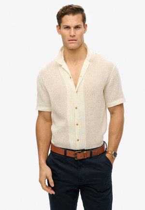 TEXTURE - Camicia - ecru texture