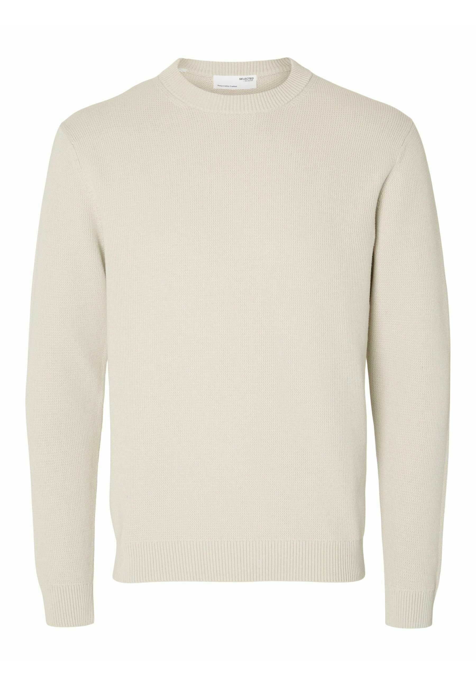 Selected Homme SLHDANE STRUCTURE CREW NECK Strickpullover
