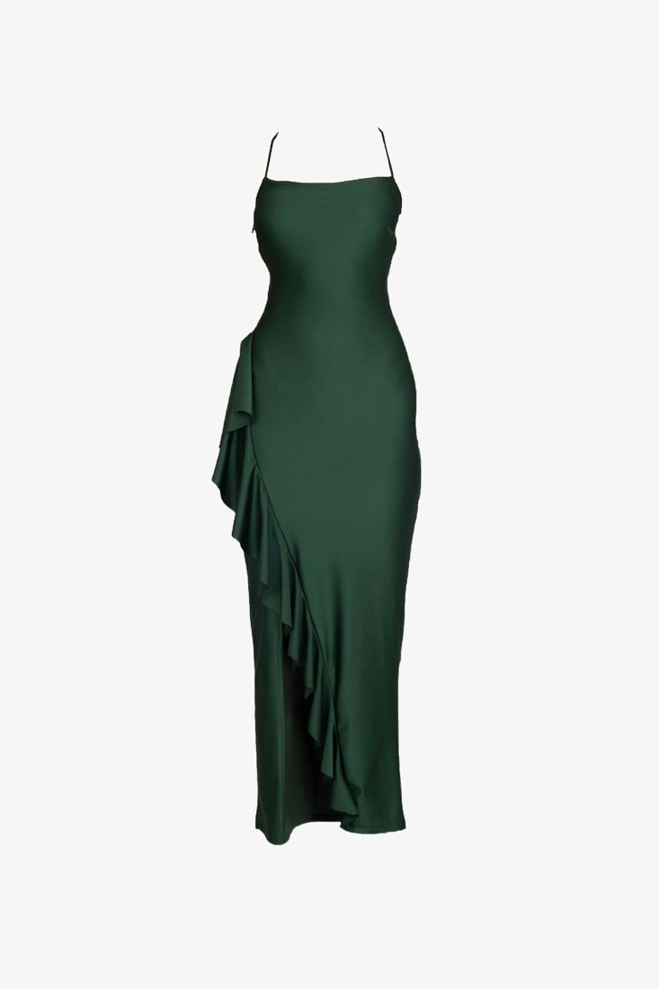 WAL G. WEDDING GRACE RUFFLE MAXI - Occasion wear - forest green/dark green - Zalando.co.uk WAL G. WEDDING GRACE RUFFLE MAXI - Occasion wear - forest green/dark green - Zalando.co.uk