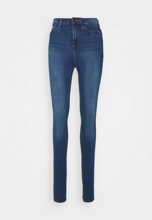 NMCALLIE JEANS - Calças de ganga de corte skinny - medium blue denim