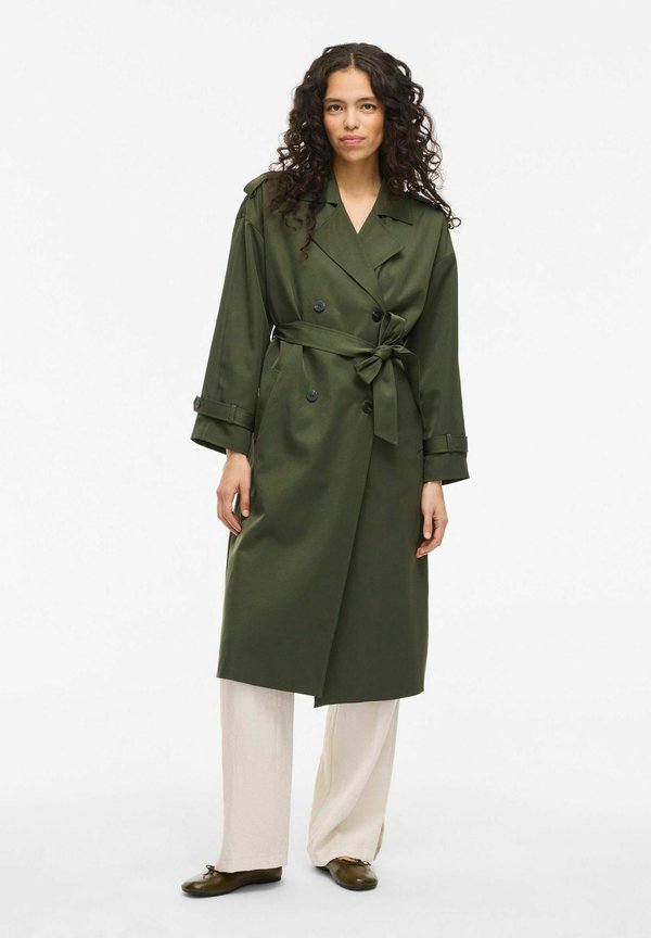 VIADDISON NOOS - Trenchcoat - deep depths