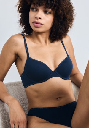 EVERYDAY DEMI BRA - T-krekla krūšturis - dark night navy