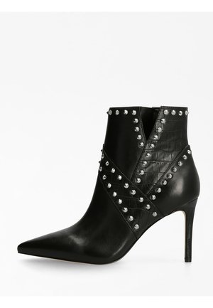High Heel Stiefelette - black