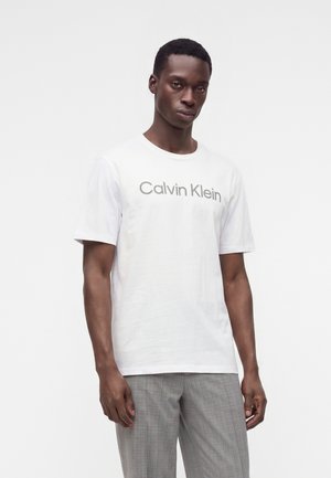 Calvin Klein, LOGO GRAPHIC - T-shirt basique - bright white