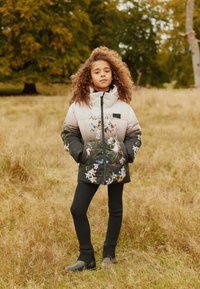Molo HILO - Cappotto invernale - off-white/black