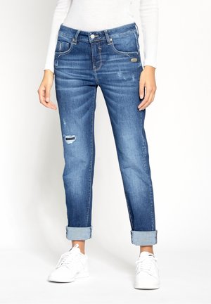 Jean droit - dark-blue denim