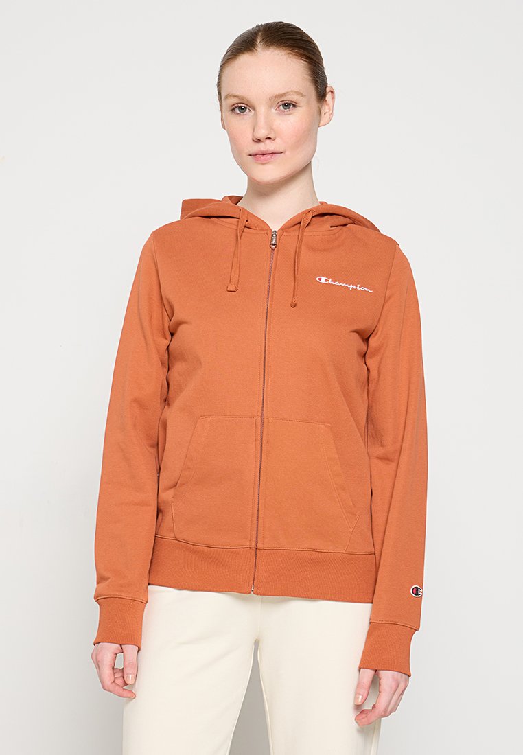 Champion Sweater met rits oranje Champion Sweater met rits oranje