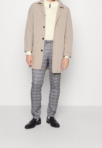 Selected Homme Tygbyxor - mottled light grey