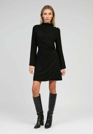 MANINON  - Robe de jour - noir