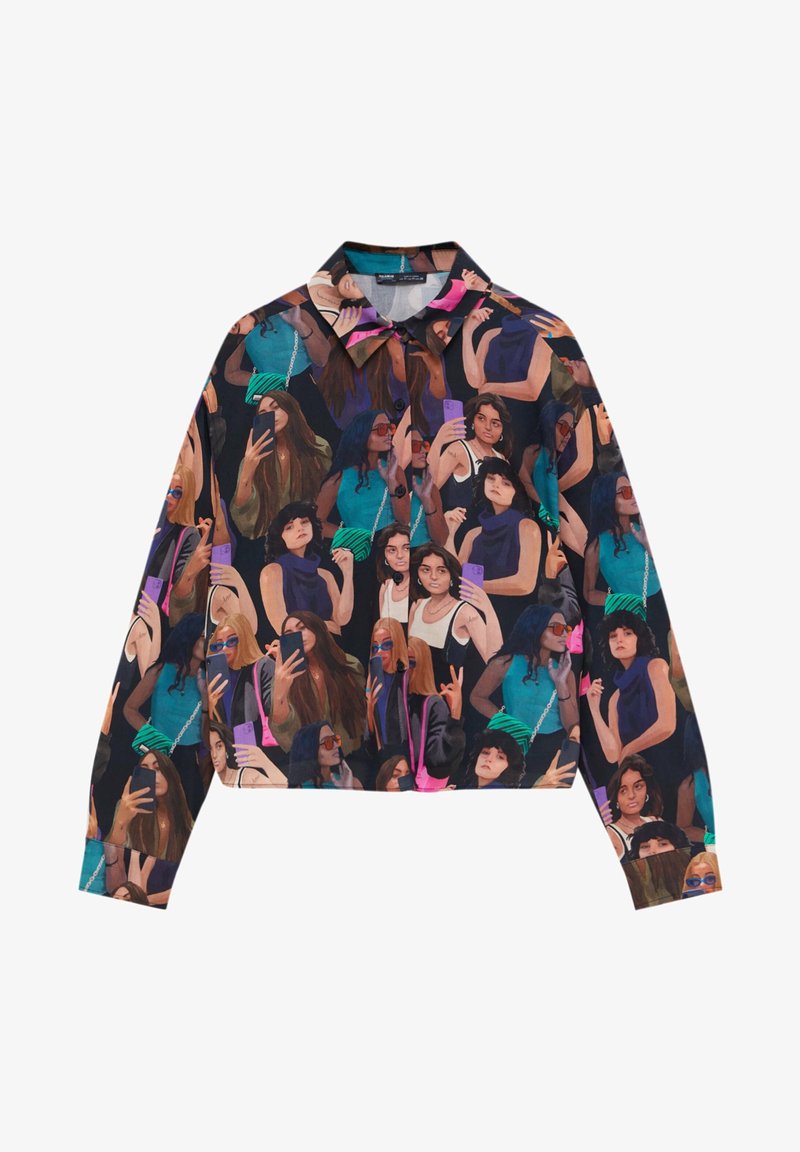 PULL&BEAR Chemisier - black