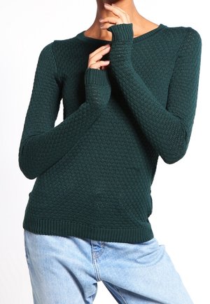 VILA, Pullover - dark green
