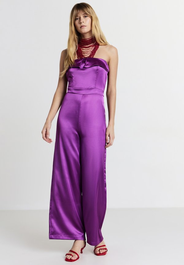 CON BALZA - Jumpsuit - ciclamino