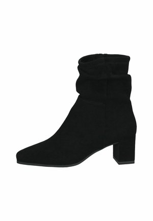 Caprice, STIEFELETTE - Bottines - black stretch
