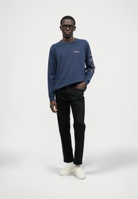 Abercrombie & Fitch STRAIGHT STAY - Jeans Straight Leg - black