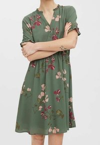 Vero Moda Abito a camicia - light green