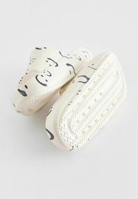 Next CHUNKY - Badesandale - white black print