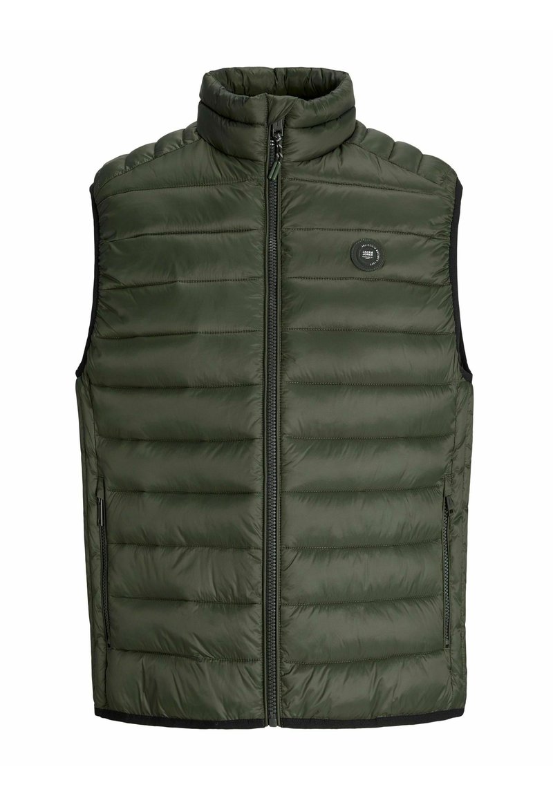 Gilet Matelassé Homme Sans Manches - Bodywarmer Noir, Doublé, Neuf étiquettes
