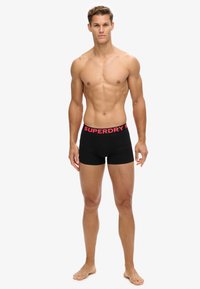 Superdry & Co 3ER PACK - LOGOBUND  - Calzoncillos - schwarz mehrfarbig