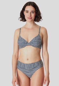 Schiesser - BLOSSOM SET - Bikini - blau, weiß Miniatuurafbeelding 1