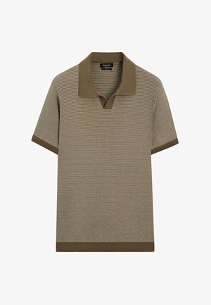 Massimo Dutti, Poloshirt - khaki