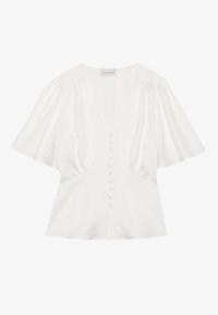Bluza z gumbi - cloud dancer