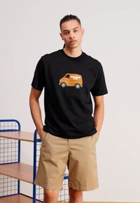 Carhartt WIP MYSTERY MACHINE - Camiseta estampada - black