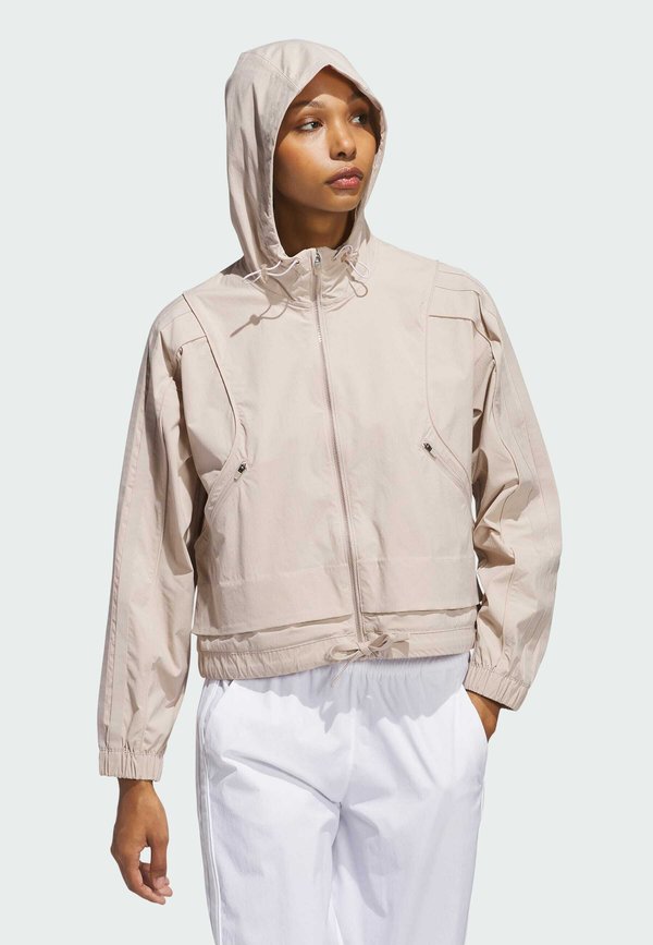 BASE BEYOND FULL-ZIP HOODED - Light jacket - taupe